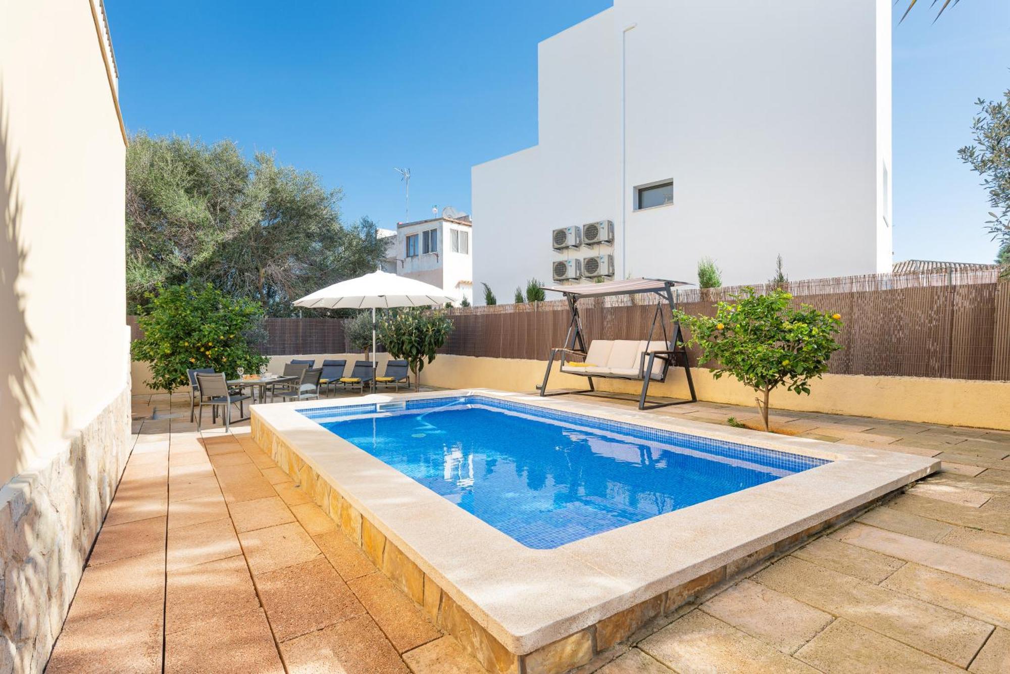 Tradicional Villa Calamar 7 Portocolom  Eksteriør bilde