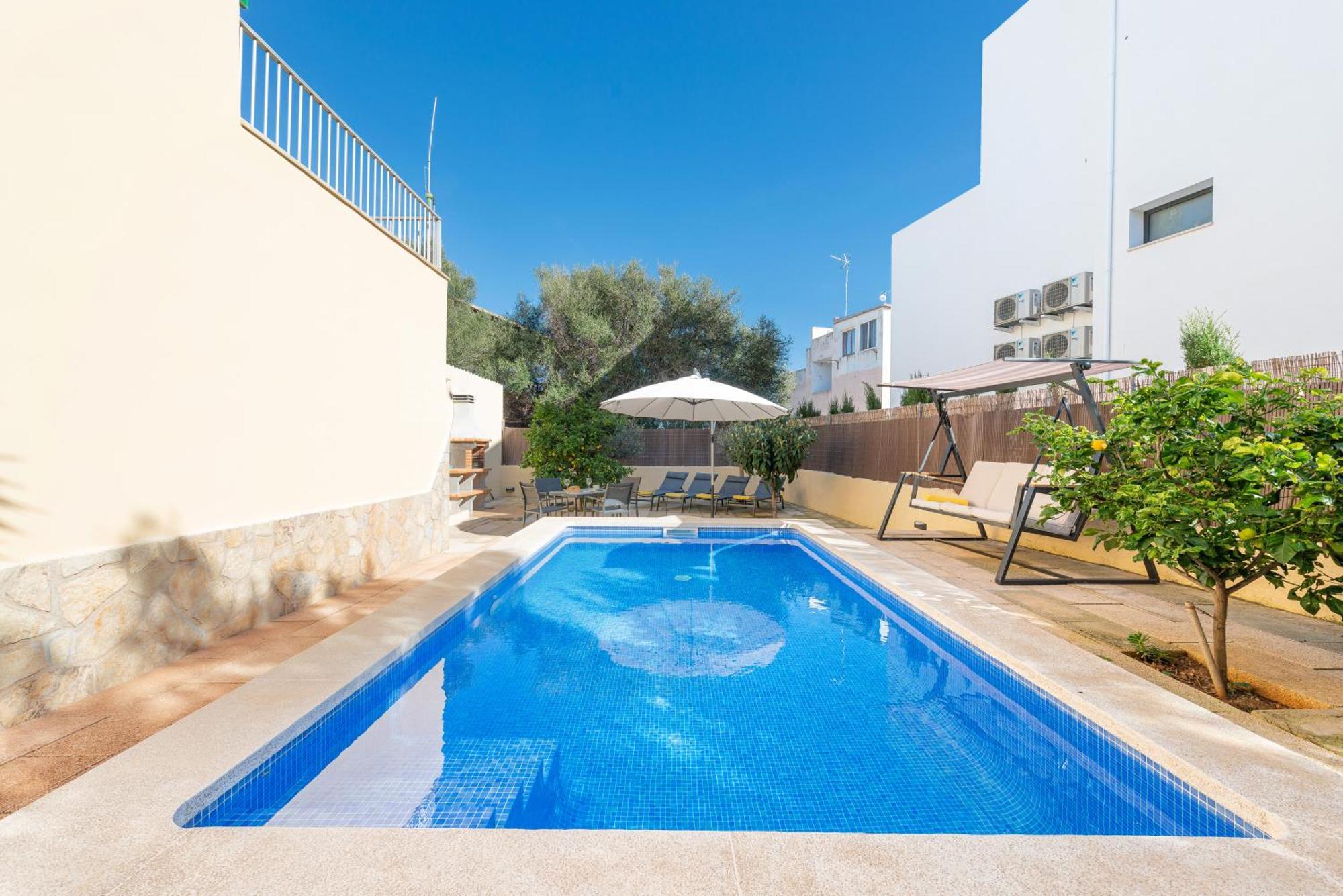 Tradicional Villa Calamar 7 Portocolom  Eksteriør bilde