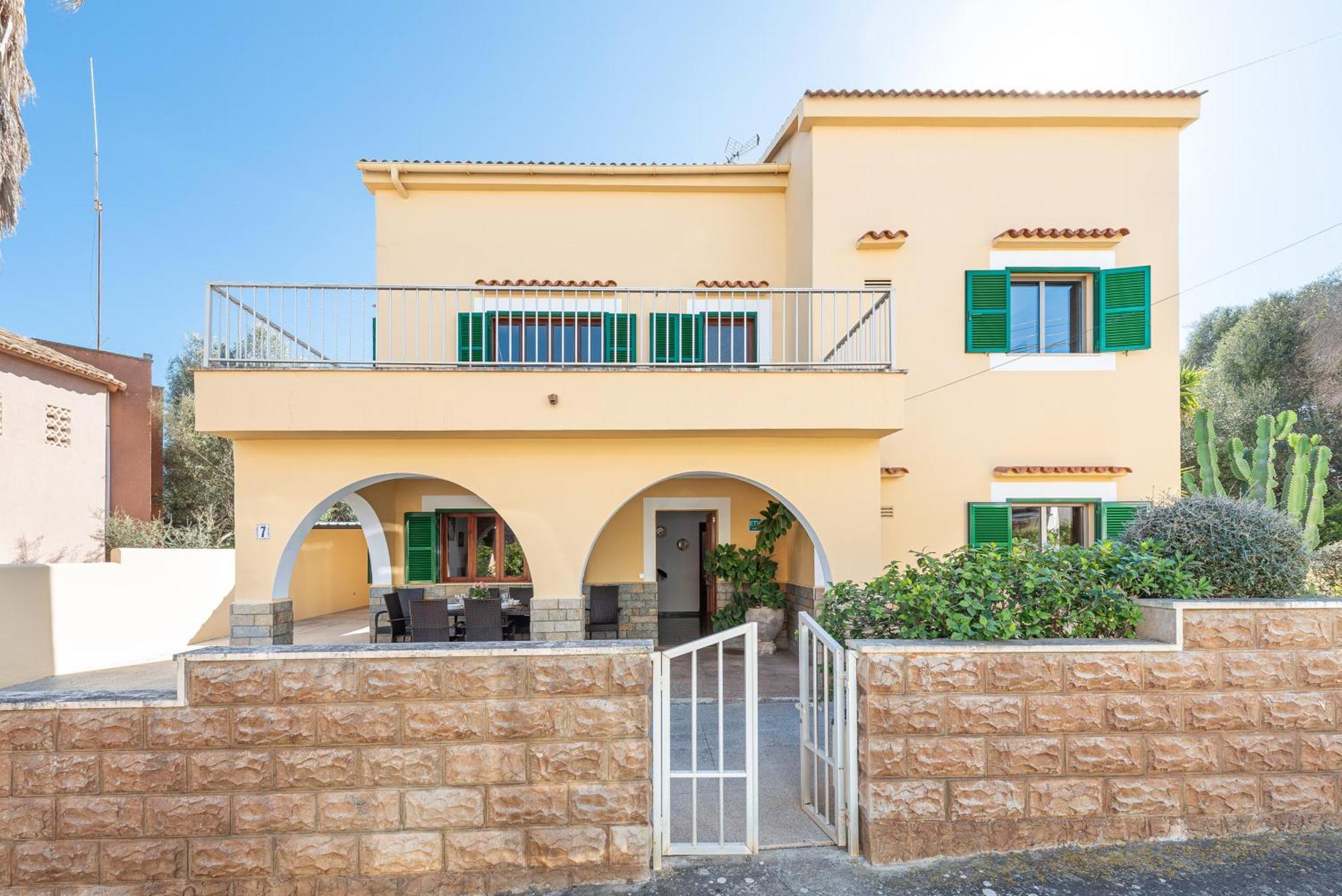 Tradicional Villa Calamar 7 Portocolom  Eksteriør bilde